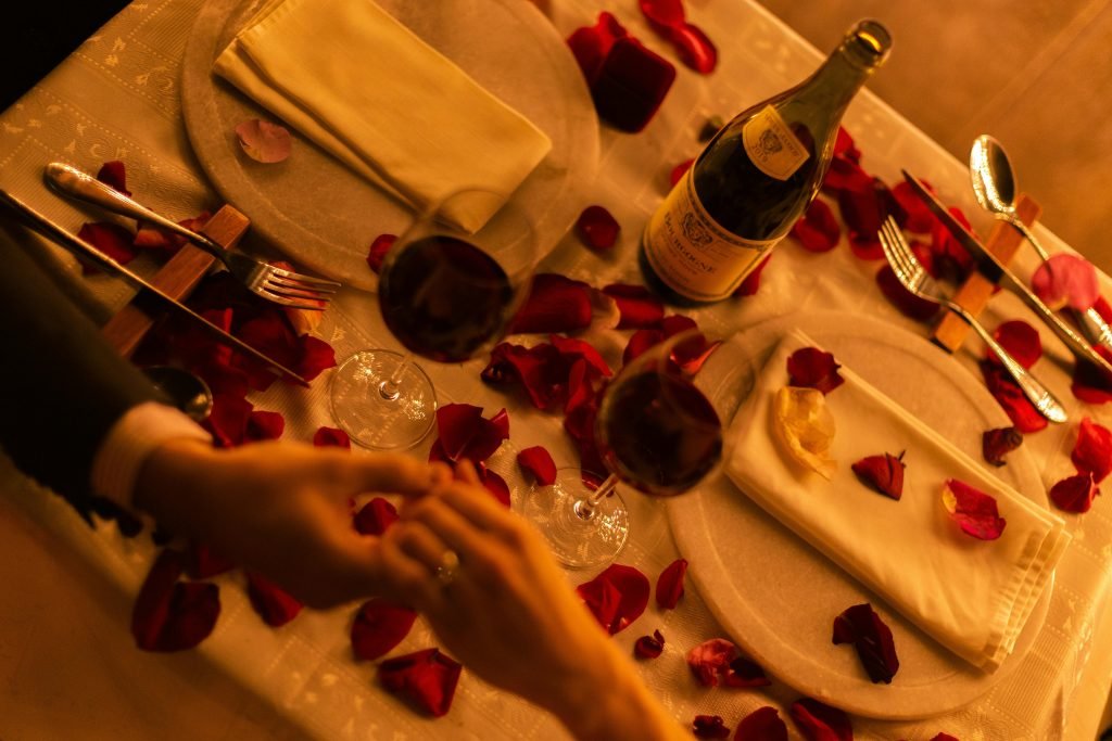 The Classic Romantic Dinner Proposal