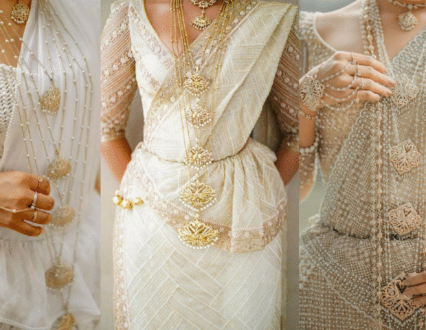 seven necklaces | Kandyan bridal jewellery,