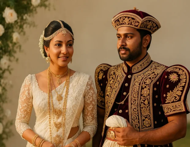 Feature Bridal Couple Wedding Story