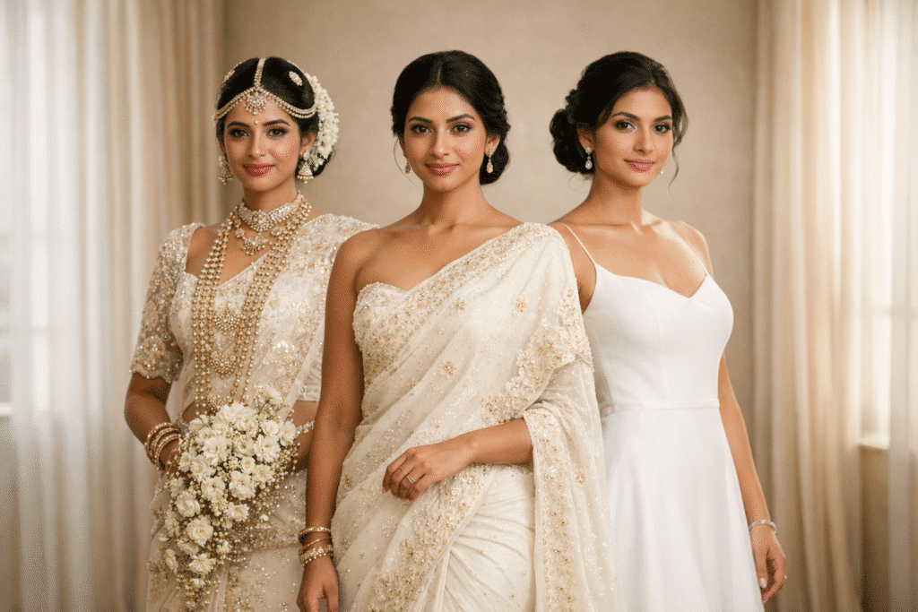 Saree or Dress: Choosing the Right Bridal Look for Your Wedding Day