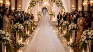 how to create a memorable bridal entrance