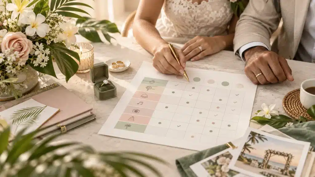 Wedding Priority Matrix: Decide What Matters Before You Spend